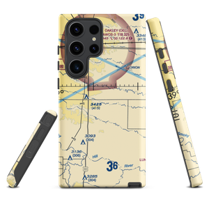 Evans Airport (7KS7) VFR Sectional Samsung Phone Case