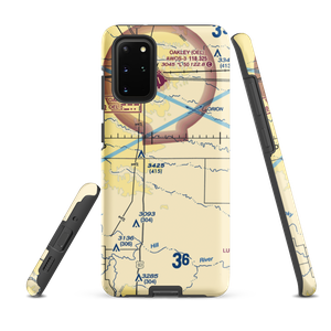 Evans Airport (7KS7) VFR Sectional Samsung Phone Case