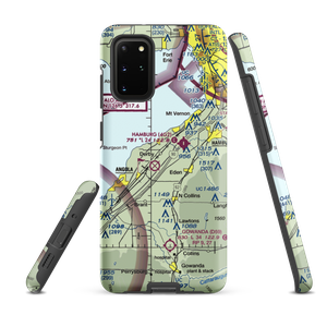 Evans Airways Airport (4NK3) VFR Sectional Samsung Phone Case