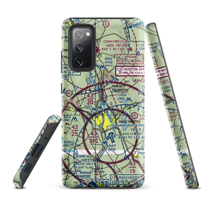 Evans Seaplane Base (NH12) VFR Sectional Samsung Phone Case