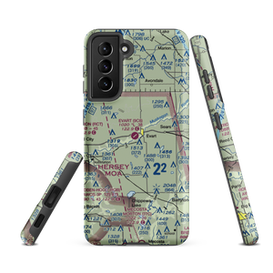 Evart Municipal Airport (9C8) VFR Sectional Samsung Phone Case