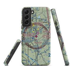 Eveleth Virginia Municipal Airport (EVM) VFR Sectional Samsung Phone Case