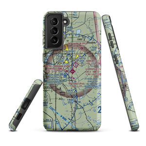 Eveleth Virginia Municipal Airport (EVM) VFR Sectional Samsung Phone Case