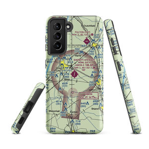 Everett-Stewart Regional Airport (UCY) VFR Sectional Samsung Phone Case