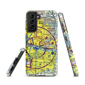 Evergreen North-South Airpark (WA81) VFR Sectional Samsung Phone Case