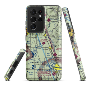 Exeter Airport (O63) VFR Sectional Samsung Phone Case