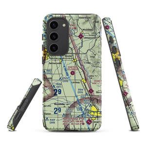 Exeter Airport (O63) VFR Sectional Samsung Phone Case