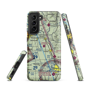 Exeter Airport (O63) VFR Sectional Samsung Phone Case