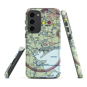 Exxon Intracoastal City Terminal Seaplane Base (2LA3) VFR Sectional Samsung Phone Case