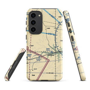 F-6 Ranch Air Field (US-0137) VFR Sectional Samsung Phone Case