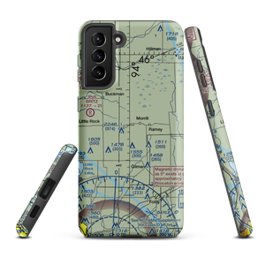 F. Dillenburg Airport (2MN9) VFR Sectional Samsung Phone Case