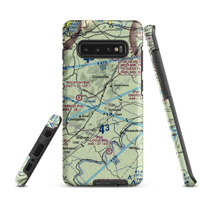 Faber Airport (VA96) VFR Sectional Samsung Phone Case