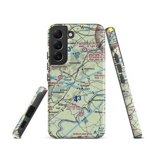 Faber Airport (VA96) VFR Sectional Samsung Phone Case