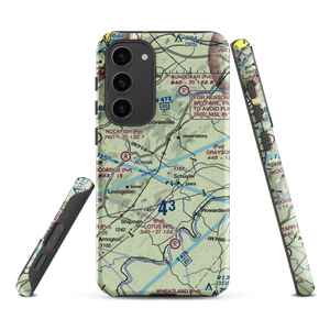 Faber Airport (VA96) VFR Sectional Samsung Phone Case