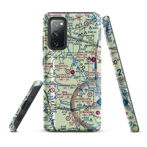 Fair Weather Field (TX42) VFR Sectional Samsung Phone Case