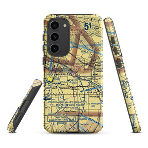 Fairbanks Airfield (1ID7) VFR Sectional Samsung Phone Case