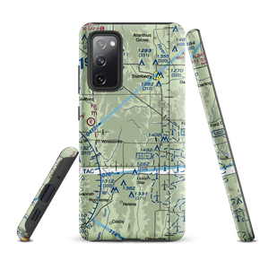 Fairbanks Airport (3MO7) VFR Sectional Samsung Phone Case