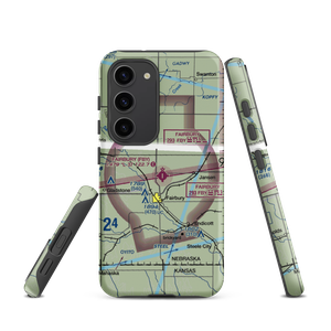 Fairbury Municipal Airport (FBY) VFR Sectional Samsung Phone Case