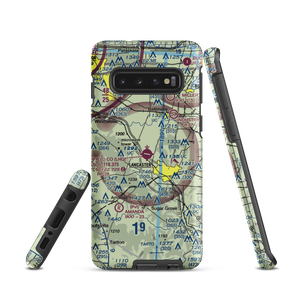 Fairfield County Airport (LHQ) VFR Sectional Samsung Phone Case