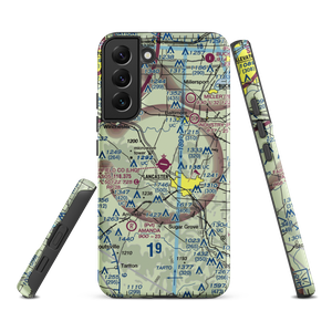 Fairfield County Airport (LHQ) VFR Sectional Samsung Phone Case