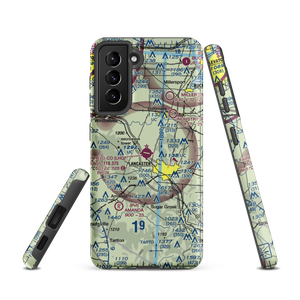 Fairfield County Airport (LHQ) VFR Sectional Samsung Phone Case