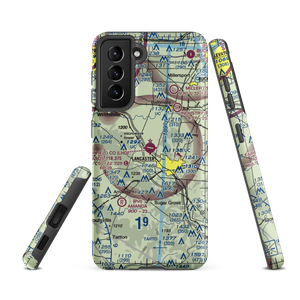 Fairfield County Airport (LHQ) VFR Sectional Samsung Phone Case