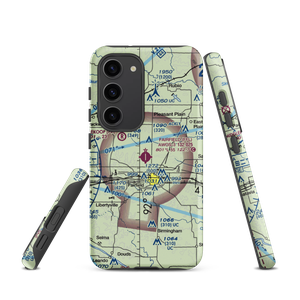 Fairfield Municipal Airport (FFL) VFR Sectional Samsung Phone Case