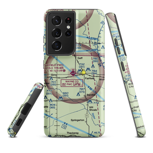 Fairfield Municipal Airport (FWC) VFR Sectional Samsung Phone Case