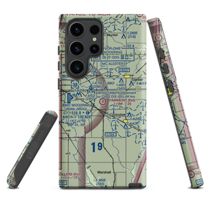 Fairmont Field Airport (1OK) VFR Sectional Samsung Phone Case