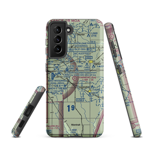 Fairmont Field Airport (1OK) VFR Sectional Samsung Phone Case