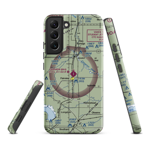 Fairview Municipal Airport (6K4) VFR Sectional Samsung Phone Case