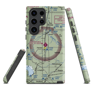 Fairview Municipal Airport (6K4) VFR Sectional Samsung Phone Case