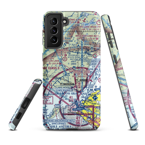 Falcon Lake Strip (0AK9) VFR Sectional Samsung Phone Case