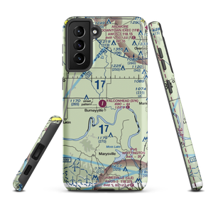 Falconhead Airport (37K) VFR Sectional Samsung Phone Case