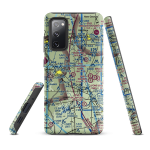 Falcons Aerie Airport (8GA8) VFR Sectional Samsung Phone Case