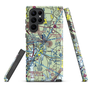 Fall River Airport (FLR) VFR Sectional Samsung Phone Case