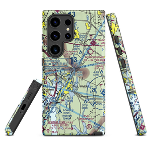 Fall River Airport (FLR) VFR Sectional Samsung Phone Case