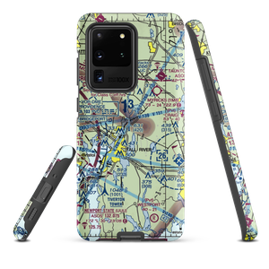 Fall River Airport (FLR) VFR Sectional Samsung Phone Case