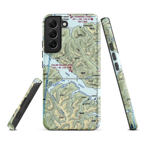 False Island Seaplane Base (2Z6) VFR Sectional Samsung Phone Case