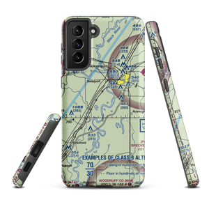 Falwell Base (US-0460) VFR Sectional Samsung Phone Case