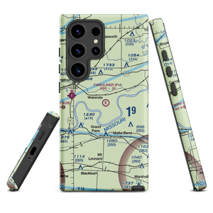 Famuliner Farms Airport (71MO) VFR Sectional Samsung Phone Case