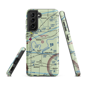 Famuliner Farms Airport (71MO) VFR Sectional Samsung Phone Case