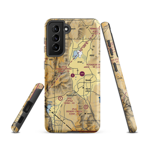 Farias Wheel Airport (NV33) VFR Sectional Samsung Phone Case