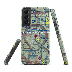 Faribault Municipal Airport-Liz Wall Strohfus Field (FBL) VFR Sectional Samsung Phone Case