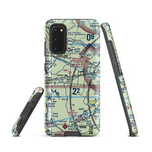 Farm Air Service Airport (XS27) VFR Sectional Samsung Phone Case