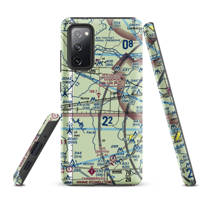 Farm Air Service Airport (XS27) VFR Sectional Samsung Phone Case