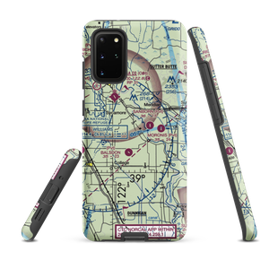 Farnsworth Ranch Airstrip (35CN) VFR Sectional Samsung Phone Case