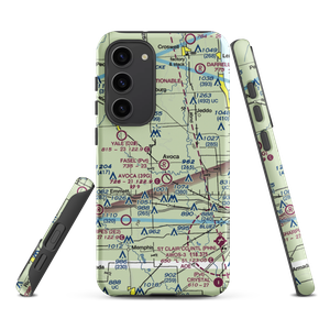 Fasel Field (MI01) VFR Sectional Samsung Phone Case