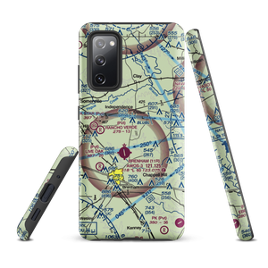 Faust Farm Airport (TA35) VFR Sectional Samsung Phone Case