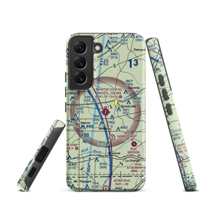 Fayette County Airport (FYE) VFR Sectional Samsung Phone Case